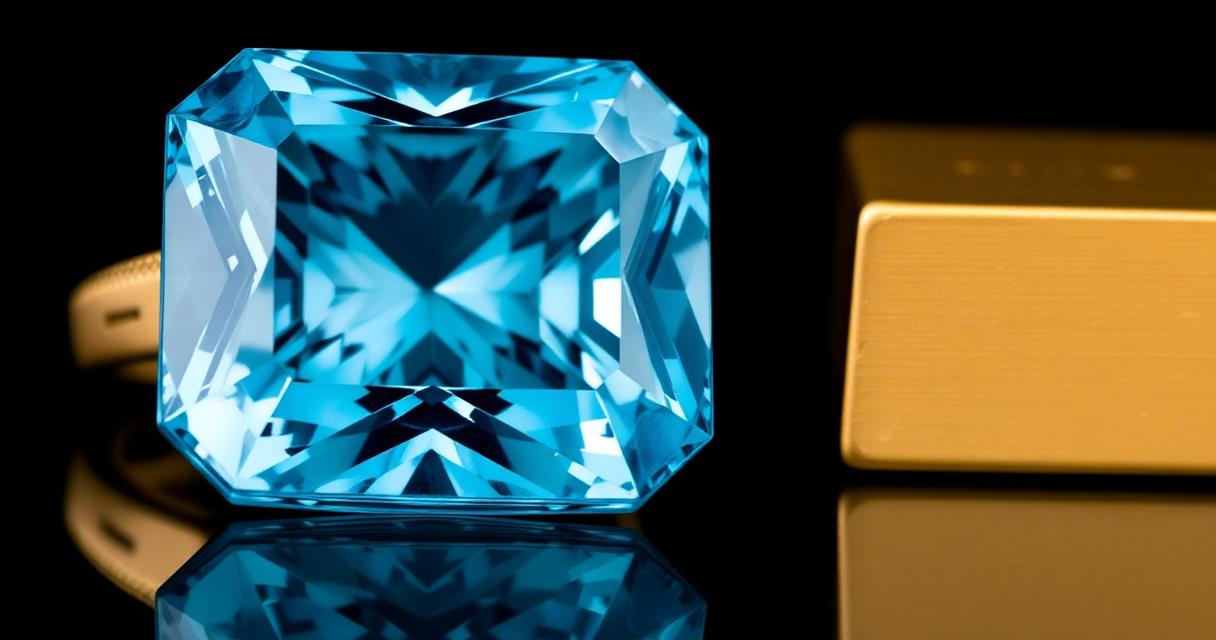 AQUAMARINE (NGỌC XANH BIỂN) VÀ VÀNG: KHI VÀNG TĂNG “NÓNG” NHƯNG NGỌC XANH BIỂN VẪN GIỮ SỨC HÚT DỊU DÀNG