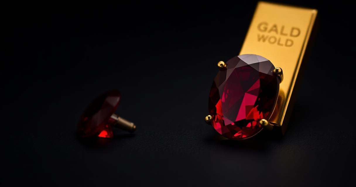 HỒNG NGỌC (RUBY) VÀ VÀNG: NÊN ĐẦU TƯ VÀO ĐÂU KHI VÀNG ĐANG “NÓNG” NHƯNG RUBY VẪN GIỮ GIÁ TRỊ RIÊNG?