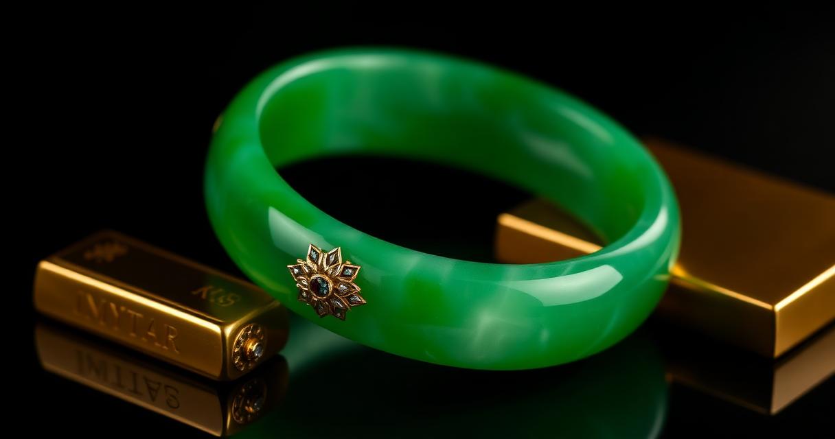 NGỌC CẨM THẠCH (JADEITE) VÀ VÀNG: KHI VÀNG TĂNG “NÓNG” NHƯNG JADEITE VẪN LÀ “HOÀNG HẬU” CỦA CÁC LOẠI NGỌC