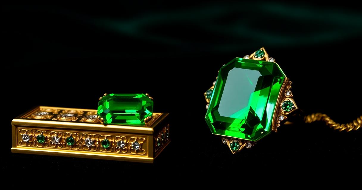 LỤC BẢO (EMERALD) VÀ VÀNG: KHI VÀNG TĂNG “NÓNG” NHƯNG NGỌC LỤC BẢO VẪN LÀ “VIÊN NGỌC CỦA CÁC VUA”